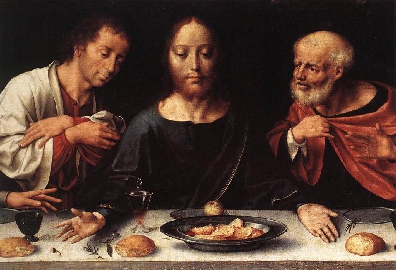 CLEVE, Joos van Altarpiece of the Lamentation (detail) fhfgj France oil painting art
